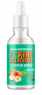 Fitking Delicious Flavour Drops, Hazelnut - 50 ml. - Hazelnut