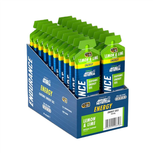 Endurance Energy Isotonic Energy Gel, Lemon & Lime - 20 x 60g - Lemon & Lime