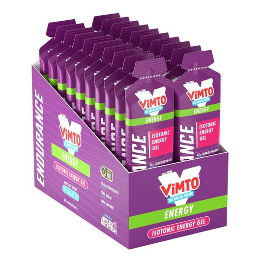 Endurance Energy Isotonic Energy Gel, Vimto - 20 x 60g - Vimto