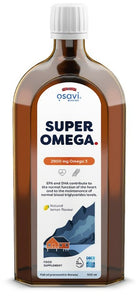 Super Omega, 2900mg Omega 3 (Lemon) - 500 ml.