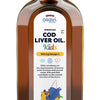 Norwegian Cod Liver Oil Kids, 500mg Omega 3 (Lemon) - 250 ml.