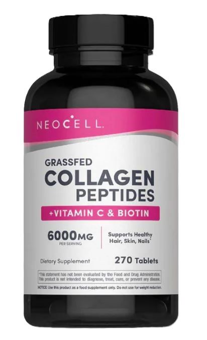 Weidehaltung Kollagen Peptide + Vitamin C & Biotin - 270 Tabletten