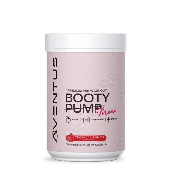 Booty Pump - Premium Pre-Workout, Mami Tropical Punch - 390g - Mami Tropical Punch