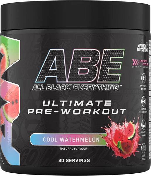 Applied Nutrition ABE - All Black Everything, Cool Watermelon - 375g - Cool Watermelon