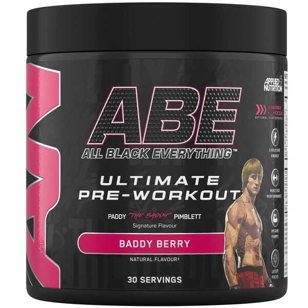 Applied Nutrition ABE - All Black Everything, Baddy Berry - 375g - Baddy Berry