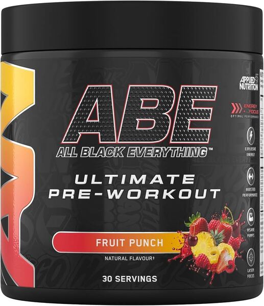Applied Nutrition ABE - All Black Everything, Fruit Punch - 375g - Fruit Punch