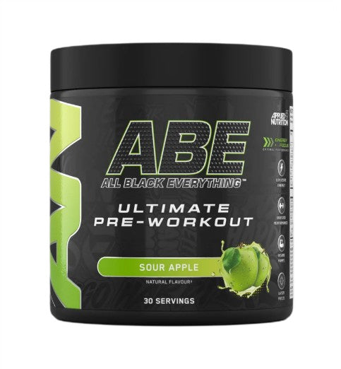 Applied Nutrition ABE - All Black Everything, Sour Apple - 375g - Sour Apple