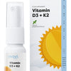 Vitamin D3 + K2 Oral Spray, Peppermint - 25 ml.
