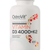 Vitamin D3 4000 + K2 - 100 tablets
