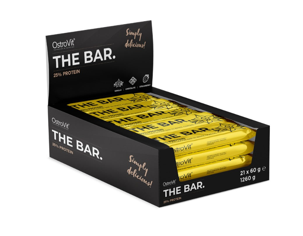 The Bar 25% Protein, Vanilla - 21 x 60g - Vanilla