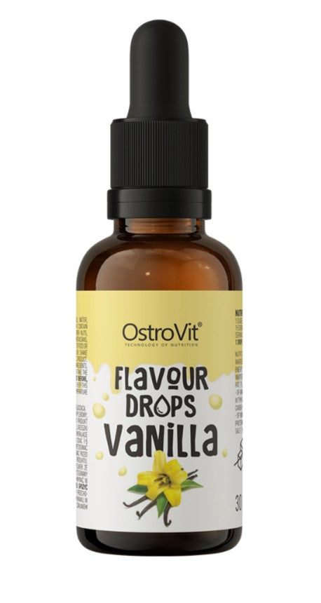 Flavour Drops, Vanilla - 30ml. - Vanilla