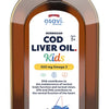 Norwegian Cod Liver Oil Kids, 500mg Omega 3 (Lemon) - 500 ml.