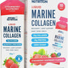 Liquid Marine Collagen, Strawberry Raspberry - 10 x 30g - Strawberry Raspberry