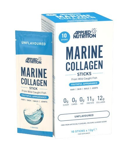 Marine Collagen Sticks, Unflavoured - 10 x 12g - Unflavoured