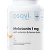 Melatonin with Valerian & Lemon Balm, 1mg - 120 vegan caps