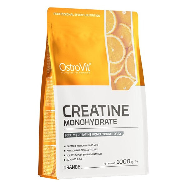 Creatine Monohydrate, Orange - 1000g - Orange