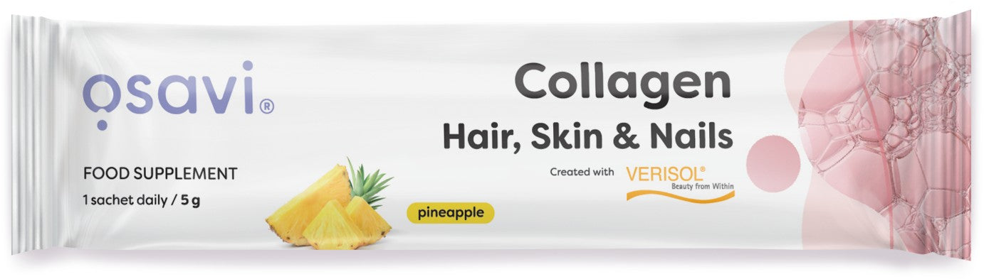Collagen Peptides (Hair, Skin & Nails), Pineapple - 5g (1 serving)