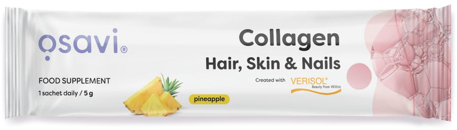 Collagen Peptides (Hair, Skin & Nails), Pineapple - 5g (1 serving)