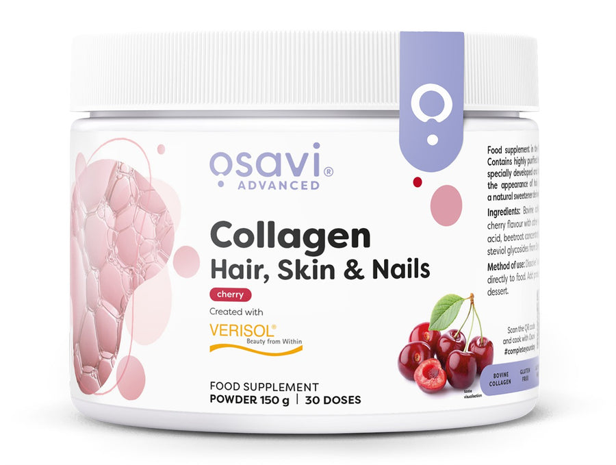Collagen Peptides (Hair Skin & Nails), Cherry - 150g
