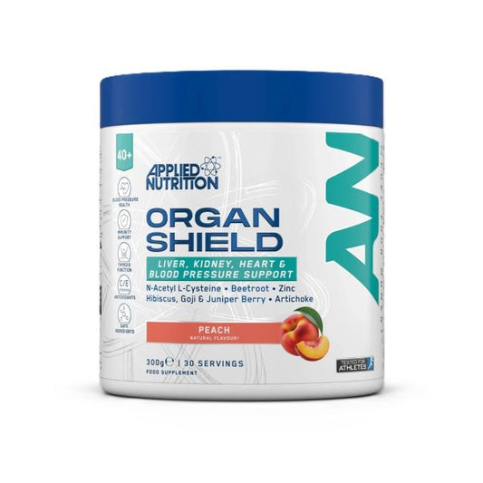 Applied Nutrition Agewell 40+ Organ Shield, Peach - 300g - Peach