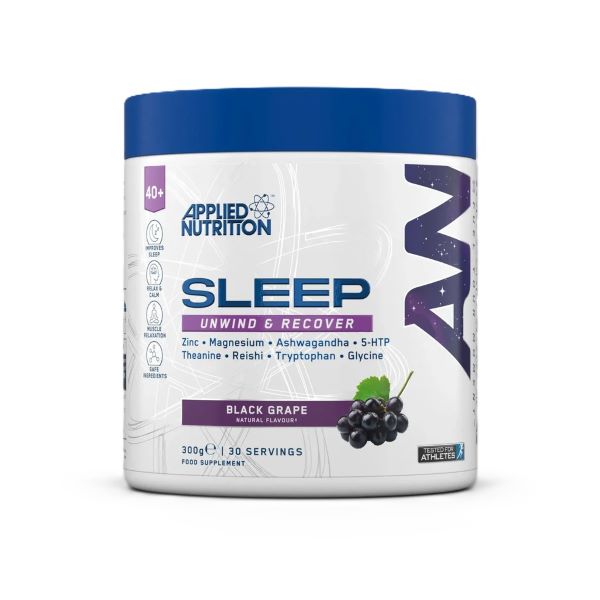 Applied Nutrition Agewell 40+ Sleep, Black Grape - 300g - Black Grape