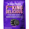 Fitking Delicious Sandwich Cookie, Cocoa - 200g - Cocoa
