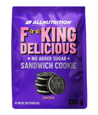Fitking Delicious Sandwich Cookie, Cocoa - 200g - Cocoa