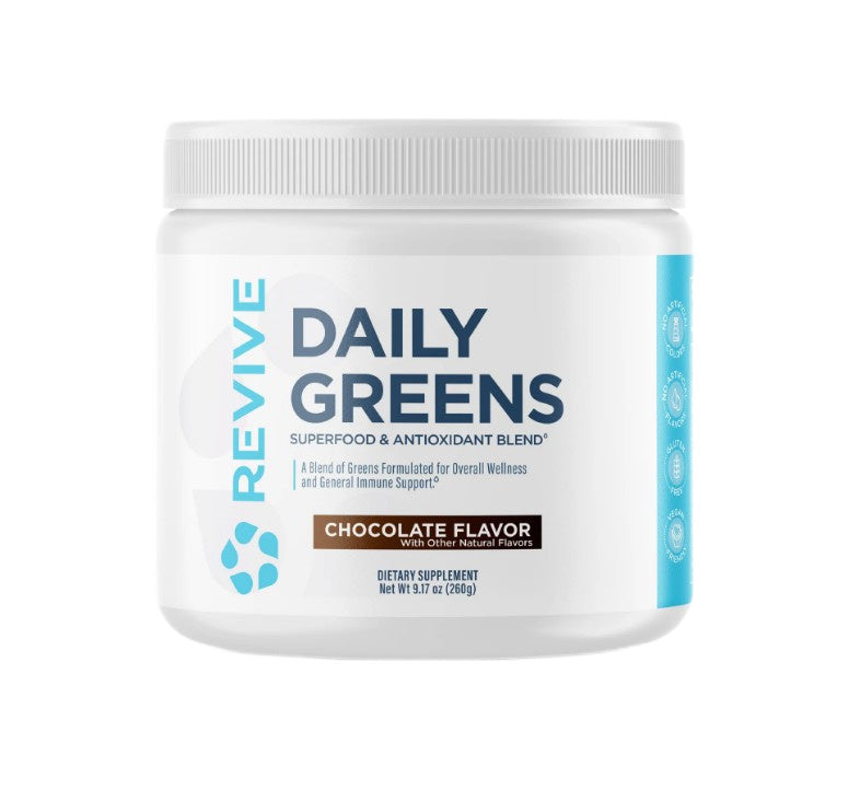 Daily Greens Powder, Chocolate - 260g - Chocolate