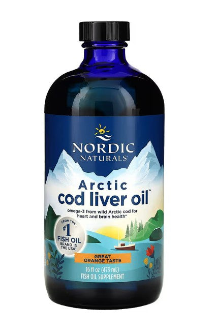 Nordic Naturals Arctic Cod Liver Oil, 1060mg Orange - 473 ml.