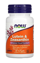 Lutein & Zeaxanthin - 60 softgels