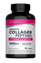Grassfed Collagen Peptides + Vitamin C & Biotin - 90 tablets