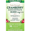 Nature's Truth Tripple Strength Cranberry Concentrate plus Vitamin C - 90 caps