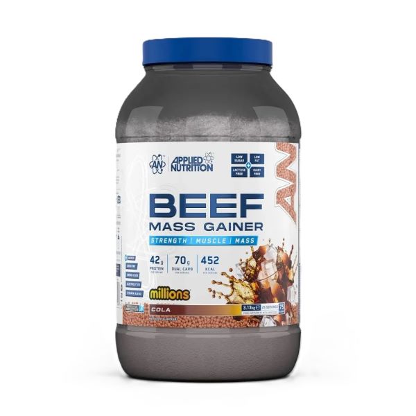 Beef Mass Gainer, Millions Cola - 3130g - Millions Cola