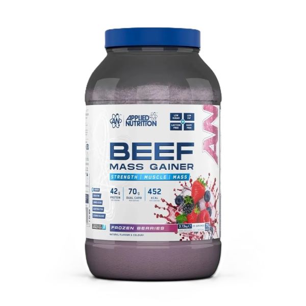 Beef Mass Gainer, Frozen Berries - 3130g - Frozen Berries