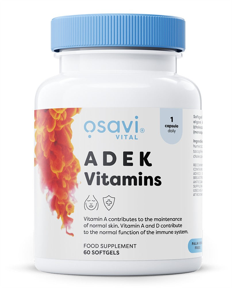 Osavi ADEK Vitamins - 60 softgels