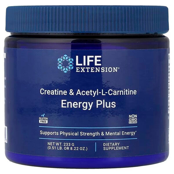 Creatine & Acetyl-L-Carnitine Energy Plus - 233g