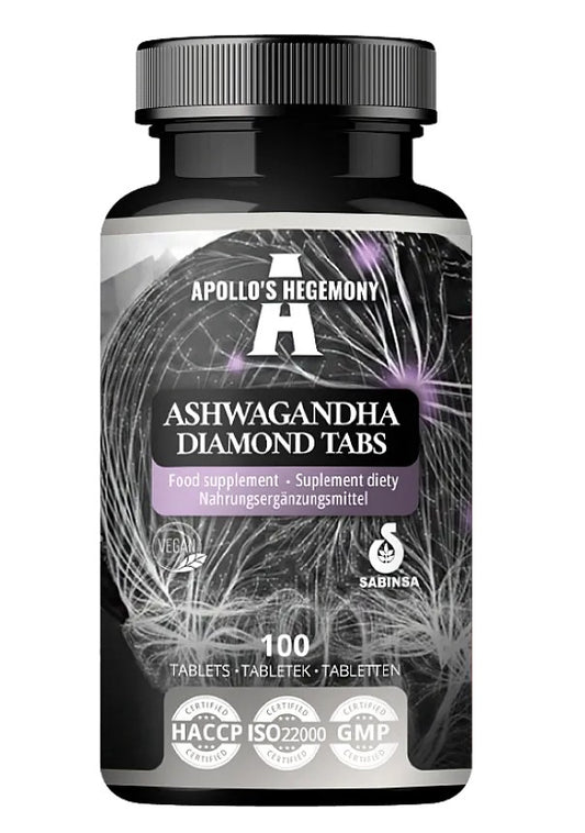 Ashwagandha Diamant - 100 Tabletten (EAN 8721077930589)