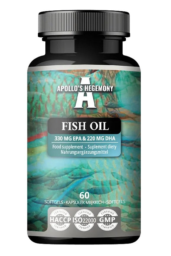 Fish Oil, 330mg EPA & 220mg DHA - 60 softgels