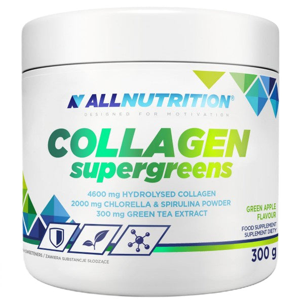 Collagen Supergreens, Green Apple - 300g