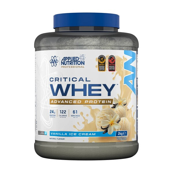 Critical Whey, Vanilla Ice Cream - 2000g - Vanilla Ice Cream