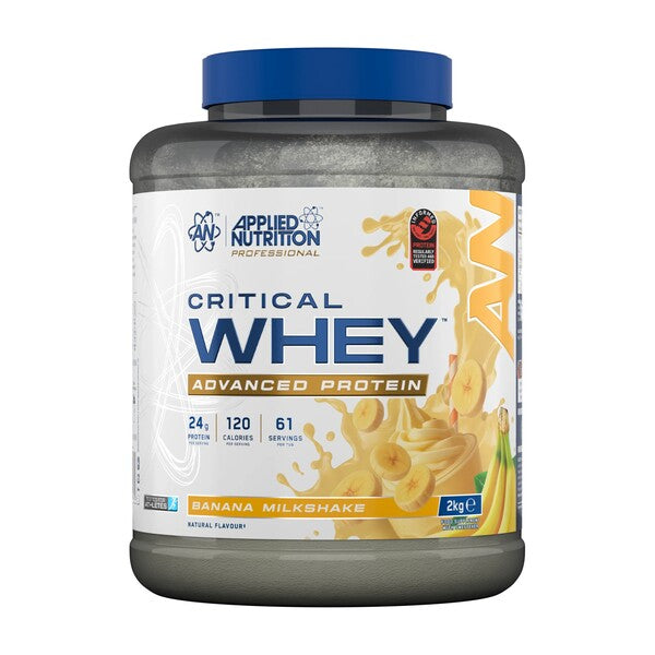 Critical Whey, Banana Milkshake - 2000g - Banana Milkshake