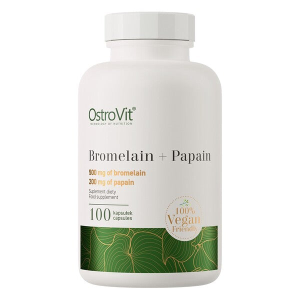 Bromelain + Papain - 100 caps