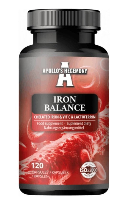 Iron Balance Chelated Iron & Vit C & Lactoferrin - 120 Kapseln