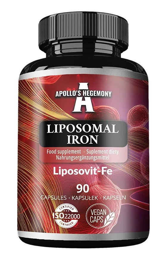 Liposomales Eisen - 90 pflanzliche Kapseln