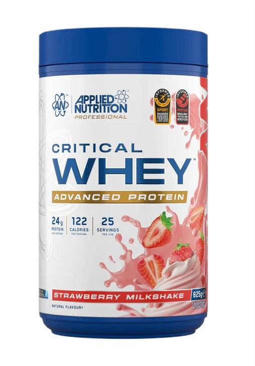 Critical Whey, Strawberry Milkshake (EAN 5056555211236) - 825g - Strawberry Milkshake (EAN 5056555211236)