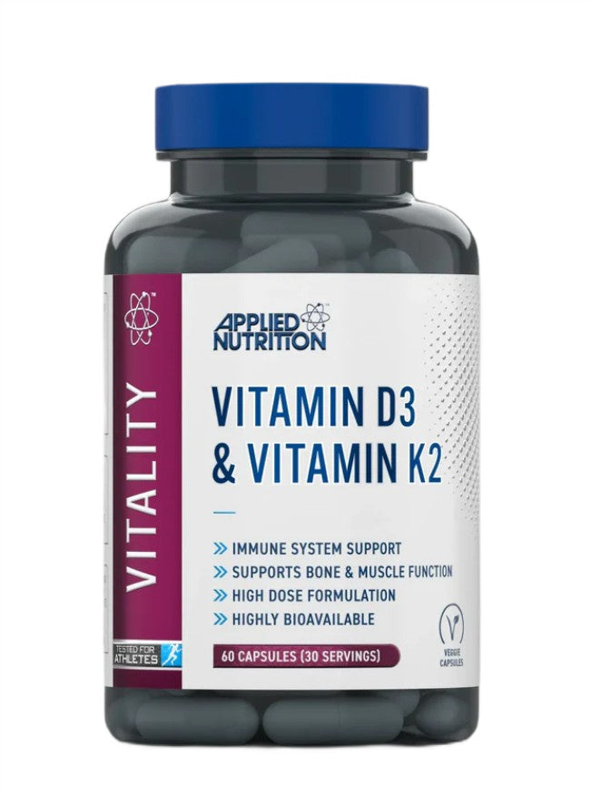 Vitamin D3 & Vitamin K2 - 60 vegane Kapseln