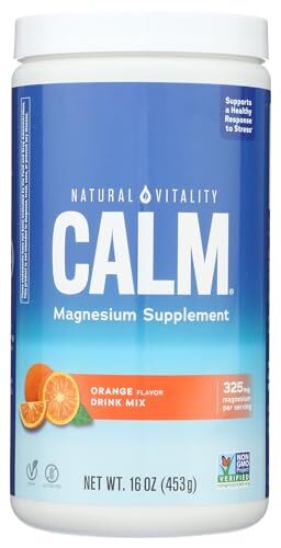Natural Calm, Orange - 453g - Orange