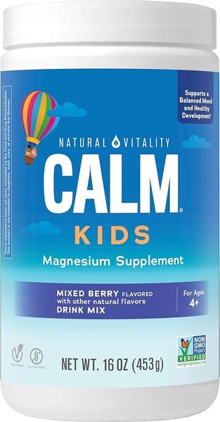 Natural Calm Kids, Waldbeere - 453g