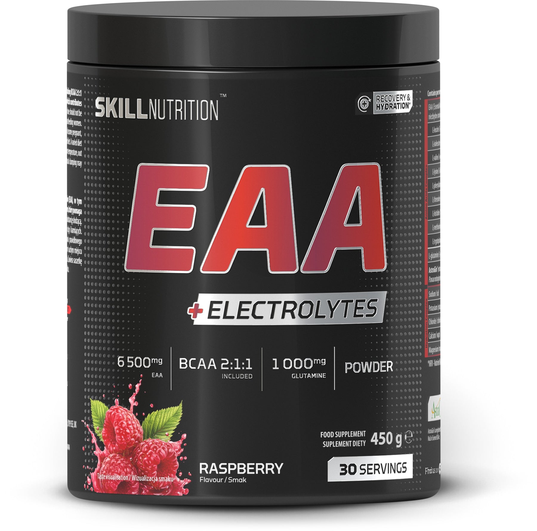 EAA + Electrolytes, Raspberry - 450g - Raspberry