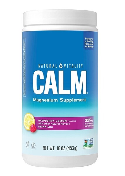 Natural Calm, Raspberry Lemon - 453g - Raspberry Lemon